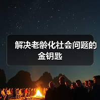 解决老龄化社会问题的金钥匙(图2) 解决老龄化社会问题的金钥匙(图2)