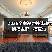 2026全案设计装修趋势:别信主流,信直觉(图3) 2026全案设计装修趋势:别信主流,信直觉(图3)