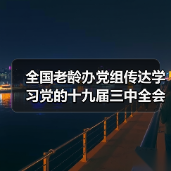 全国老龄办党组传达学习党的十九届三中全会精神(图3) 全国老龄办党组传达学习党的十九届三中全会精神(图3)