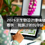 2026亲生物设计绿植墙案例:我踩过的坑你别碰(图2) 2026亲生物设计绿植墙案例:我踩过的坑你别碰(图2)
