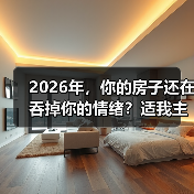 2026年,你的房子还在吞掉你的情绪?适我主义边界感装修了解一下(图2) 2026年,你的房子还在吞掉你的情绪?适我主义边界感装修了解一下(图2)