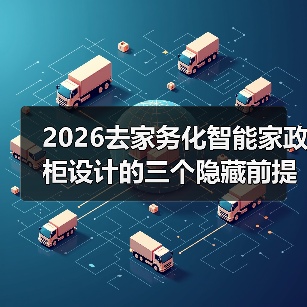2026去家务化智能家政柜设计的三个隐藏前提(图2) 2026去家务化智能家政柜设计的三个隐藏前提(图2)
