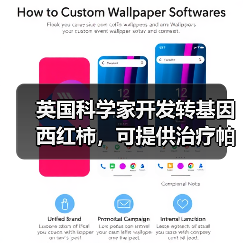 英国科学家开发转基因西红柿，可提供治疗帕金森症的药物