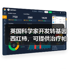 英国科学家开发转基因西红柿,可提供治疗帕金森症的药物(图2) 英国科学家开发转基因西红柿,可提供治疗帕金森症的药物(图2)