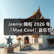 Jennie 领衔 2026 年「Mad Cool」音乐节（图4）