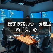 摸了摸我的心，发现是颗「良」心