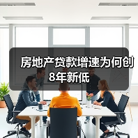 房地产贷款增速为何创8年新低