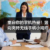 重启你的掌机热爱!竖向夹持无线手柄小鸡塔可正式上市!(图4) 重启你的掌机热爱!竖向夹持无线手柄小鸡塔可正式上市!(图4)