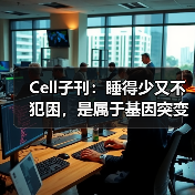 Cell子刊:睡得少又不犯困,是属于基因突变(图4) Cell子刊:睡得少又不犯困,是属于基因突变(图4)