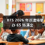 BTS 2026 年巡演将举办 65 场演出（图2）