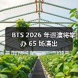 BTS 2026 年巡演将举办 65 场演出
