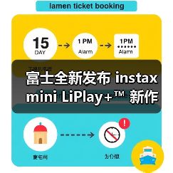 富士全新发布 instax mini LiPlay+™ 新作（图2）
