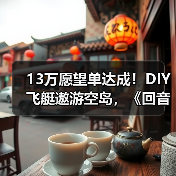 13万愿望单达成!DIY飞艇遨游空岛,《回音:飞艇传说》周三上线!(图4) 13万愿望单达成!DIY飞艇遨游空岛,《回音:飞艇传说》周三上线!(图4)