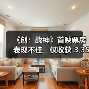 《创：战神》首映票房表现不佳，仅收获 3,350 万美元（图4）
