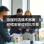 强强对话战术部署:如何精准掌控对抗节奏(图4) 强强对话战术部署:如何精准掌控对抗节奏(图4)