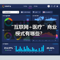 “互联网+医疗”商业模式有哪些?(图1) “互联网+医疗”商业模式有哪些?(图1)