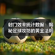 射门效率统计数据:揭秘足球攻防的黄金法则(图4) 射门效率统计数据:揭秘足球攻防的黄金法则(图4)