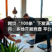网贷“108条”下发满月:多地开展自查 平台承压整改(图1) 网贷“108条”下发满月:多地开展自查 平台承压整改(图1)