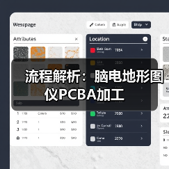 流程解析:脑电地形图仪PCBA加工(图3) 流程解析:脑电地形图仪PCBA加工(图3)