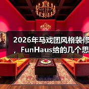 2026年马戏团风格装修,FunHaus给的几个思路(图3) 2026年马戏团风格装修,FunHaus给的几个思路(图3)