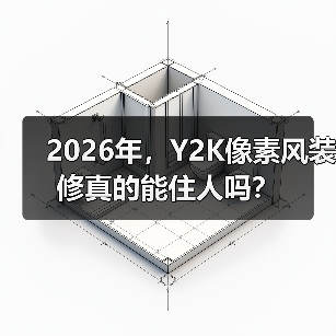 2026年，Y2K像素风装修真的能住人吗？