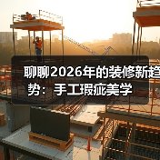 聊聊2026年的装修新趋势:手工瑕疵美学(图3) 聊聊2026年的装修新趋势:手工瑕疵美学(图3)