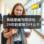 系统思维与模块化:2026年的家装为什么不一样(图2) 系统思维与模块化:2026年的家装为什么不一样(图2)