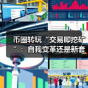 币圈转玩“交易即挖矿”:自我变革还是新套路?(图3) 币圈转玩“交易即挖矿”:自我变革还是新套路?(图3)