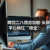 网贷二八效应加剧 头部平台疯狂“吸金”(图4) 网贷二八效应加剧 头部平台疯狂“吸金”(图4)