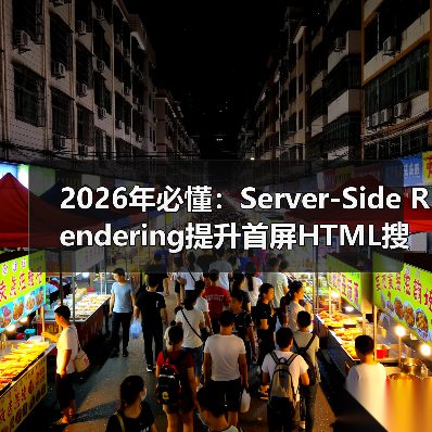 2026年必懂:Server-Side Rendering提升首屏HTML搜索引擎友好秘籍(图3) 2026年必懂:Server-Side Rendering提升首屏HTML搜索引擎友好秘籍(图3)