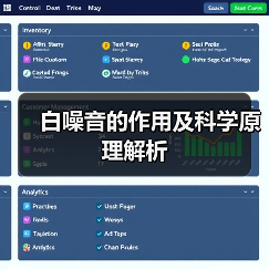 白噪音的作用及科学原理解析(图3) 白噪音的作用及科学原理解析(图3)