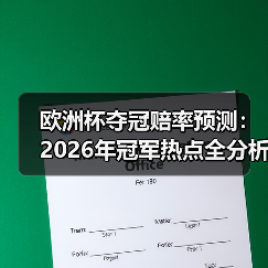 欧洲杯夺冠赔率预测：2026年冠军热点全分析