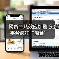 网贷二八效应加剧 头部平台疯狂“吸金”