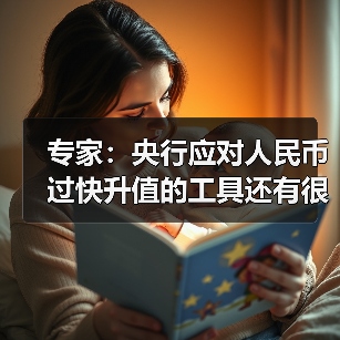 专家:央行应对人民币过快升值的工具还有很多(图2) 专家:央行应对人民币过快升值的工具还有很多(图2)