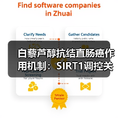 白藜芦醇抗结直肠癌作用机制:SIRT1调控关键(图3) 白藜芦醇抗结直肠癌作用机制:SIRT1调控关键(图3)