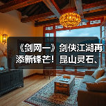 《剑网一》剑侠江湖再添新锋芒!昆山灵石、天罡符双升级,助力战力再攀新高(图4) 《剑网一》剑侠江湖再添新锋芒!昆山灵石、天罡符双升级,助力战力再攀新高(图4)