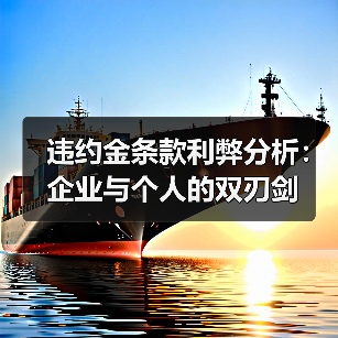 违约金条款利弊分析：企业与个人的双刃剑