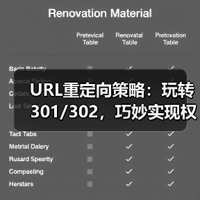 URL重定向策略:玩转301/302,巧妙实现权重传递(图3) URL重定向策略:玩转301/302,巧妙实现权重传递(图3)