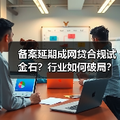 备案延期成网贷合规试金石?行业如何破局?(图2) 备案延期成网贷合规试金石?行业如何破局?(图2)
