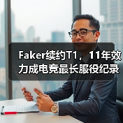 Faker续约T1,11年效力成电竞最长服役纪录(图2) Faker续约T1,11年效力成电竞最长服役纪录(图2)