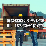网贷备案验收细则将落地,187标准如何规范行业?(图4) 网贷备案验收细则将落地,187标准如何规范行业?(图4)