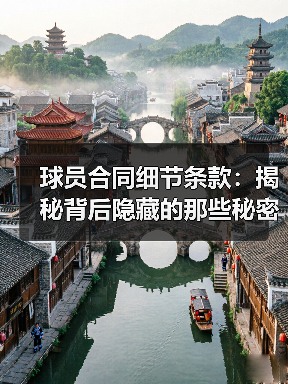 球员合同细节条款:揭秘背后隐藏的那些秘密(图2) 球员合同细节条款:揭秘背后隐藏的那些秘密(图2)
