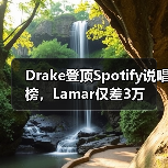 Drake登顶Spotify说唱榜,Lamar仅差3万(图2) Drake登顶Spotify说唱榜,Lamar仅差3万(图2)