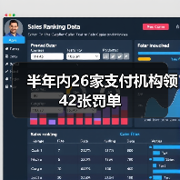 半年内26家支付机构领42张罚单(图2) 半年内26家支付机构领42张罚单(图2)