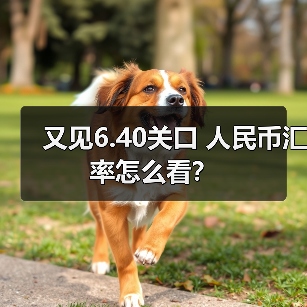又见6.40关口 人民币汇率怎么看?(图2) 又见6.40关口 人民币汇率怎么看?(图2)