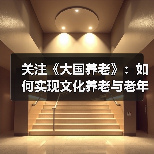 关注《大国养老》:如何实现文化养老与老年幸福?(图3) 关注《大国养老》:如何实现文化养老与老年幸福?(图3)