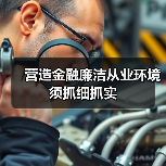 营造金融廉洁从业环境须抓细抓实(图4) 营造金融廉洁从业环境须抓细抓实(图4)