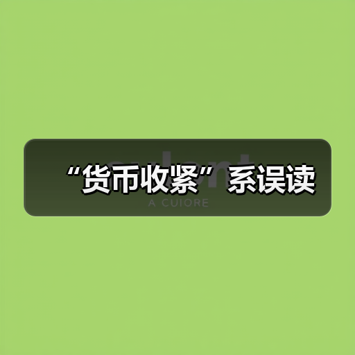 “货币收紧”系误读(图1) “货币收紧”系误读(图1)