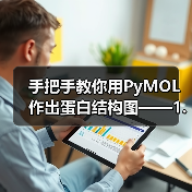 手把手教你用PyMOL作出蛋白结构图——1. 基础篇(图1) 手把手教你用PyMOL作出蛋白结构图——1. 基础篇(图1)