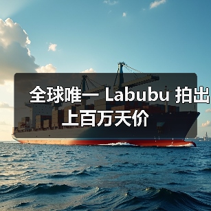 全球唯一 Labubu 拍出上百万天价